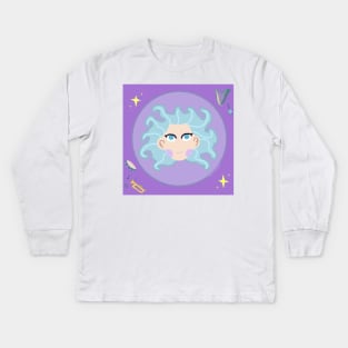 Madame Leota Kids Long Sleeve T-Shirt